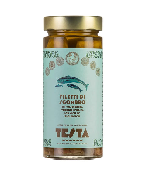 Wild Sicilian Mackerel in EVOO - Sicily, Italy - 290 g -