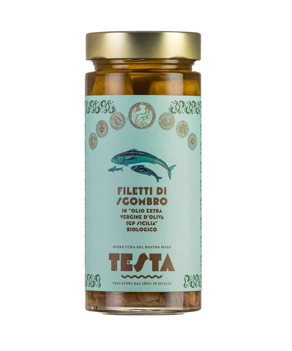 Wild Sicilian Mackerel in EVOO - Sicily, Italy - 290 g -