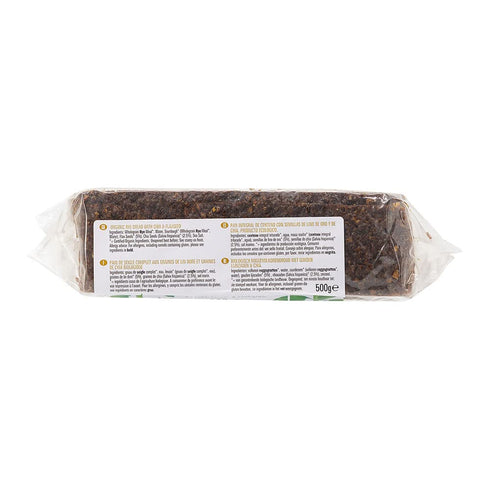Biona 500g Organic Rye Bread with Chia & Flax Seed