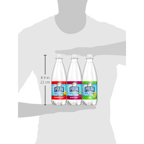 Pack 12 20 Polar Beverages Seltzer Sparkling Water Variety Flavored Seltzer Drinking Water x Ounce