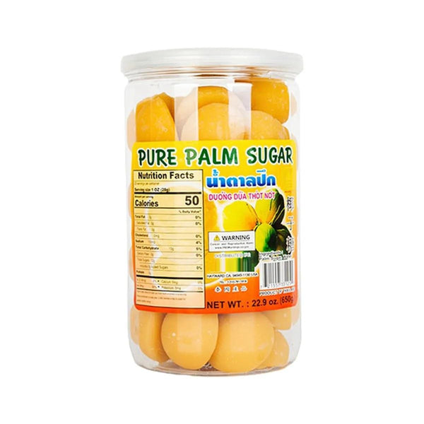 79C's Farm Pure Palm Sugar Thai, Pure Sugar, Golden Sugar, Natural Sweetener, 22.9 oz