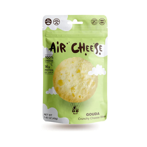 AIR CHEESE Low Carb Keto Friendly Protein Puffs | 16g Protein Per
