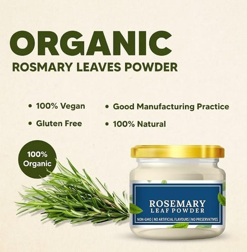 Generic 100 Rosemary Dried Leaves Powder For Hair Growth | Top Grade Leaves Rosemary Herb Tea | Organic | Natural Foods