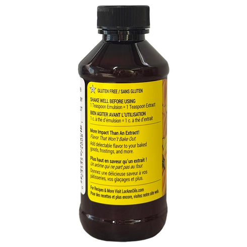 Lorann Oils Banana Bakery Emulsion - Ideal for Boosting Fruit Tones in Cakes, Gluten-Free, Keto-Friendly