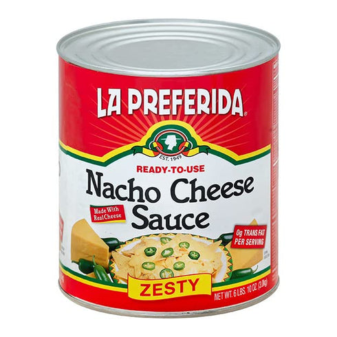 6.6 lbs La Preferida Nacho Cheese Sauce