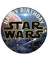 7.5 Inch Edible Cake Toppers – Galactic Space and Friends Adventure Themed Birthday Party Decorations Collection