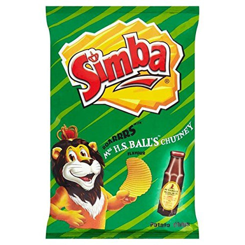 Simba Mrs Balls Chutney Flavoured Potato Chips - 125g