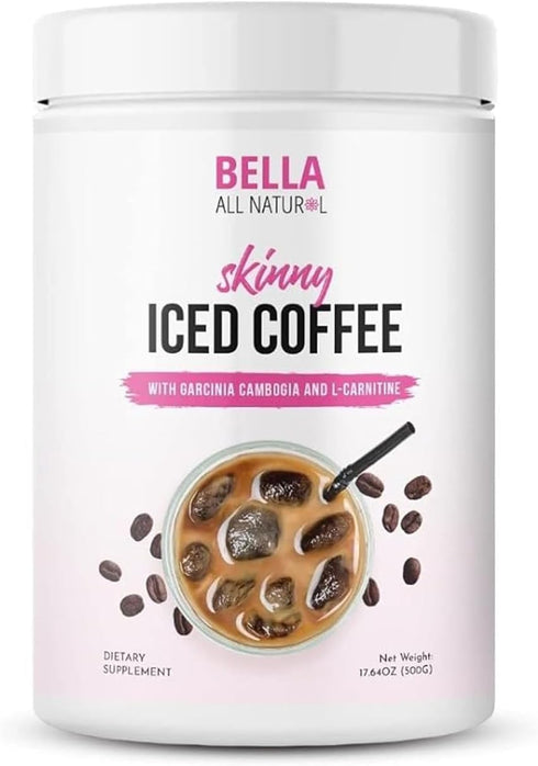 Bella All Natural Skinny Iced Coffee - Good Taste 500 Grams 17.637