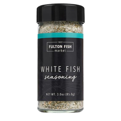 Fulton Fish Market White Fish Seasoning, Lemon Citrus Seafood Spice Rub for