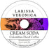 Larissa Veronica Cream Soda Colombian Decaf Coffee (Single Serve K-Cup Pods) (Gourmet, Naturally Flavored,