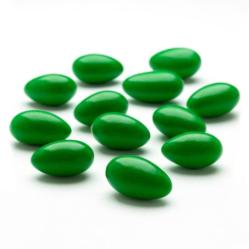 Vibrant Green Jordan Almonds - 1 Pound (16 Ounces) - Gourmet Candy
