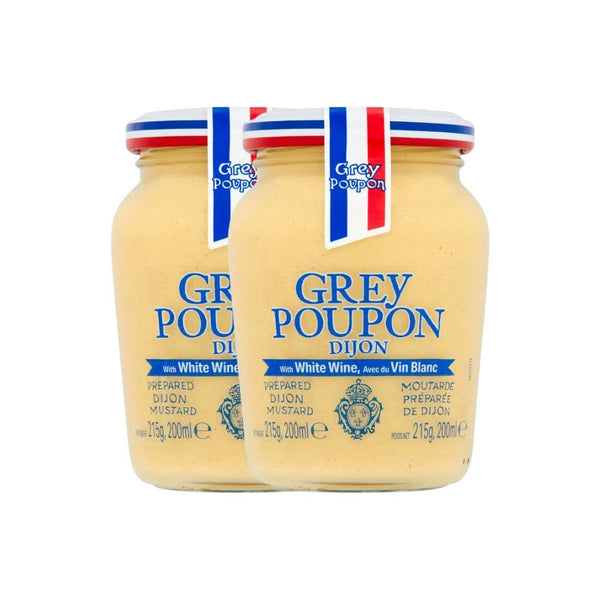 Grey Poupon Dijon Mustard (215g) - Pack of 2