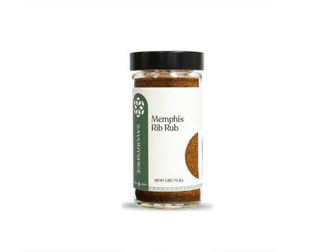 Savory Spice Memphis Rib Rub (2.8 oz) - Memphis-Style Seasoning & BBQ Pork Rib