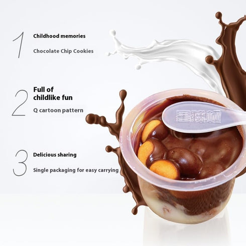 Snacksland Packs, 390 Planet Cup - Chocolate Sauce Biscuit Balls, Cocoa Spread With Breadsticks, Sweet Biscuits In Milk