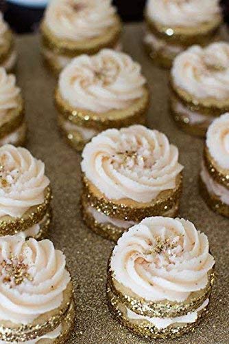 24K GOLD Luxury Cake Disco Diamond Dust - 6 grams for Cakes, Cupcakes, Cookies, Wedding Party Baking