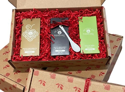 Aceto Di Ferrari Gift Box: Aged Italian Balsamic Vinegar of Modena, Italy