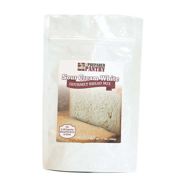 The Prepared Pantry Sour Cream White Gourmet Bread Mix; Single Pack; For