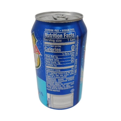 Club Soda 12oz (Pack 15, 180 Oz) Canada Dry Sparkling Seltzer Water, Can of Total