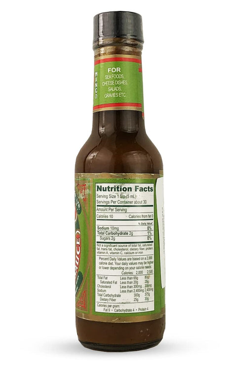 Pickapeppa Gingery Mango Hot Sauce, 5oz (Pack of 3)