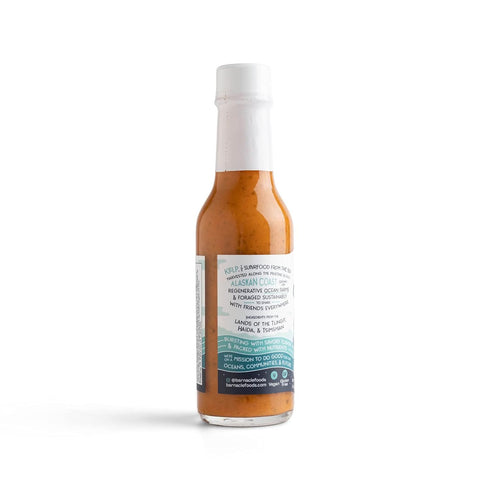 Barnacle Foods Bullwhip Kelp Hot Sauce | Made in Alaska | 1 Pack, Delicious Umami Flavor & Medium Heat