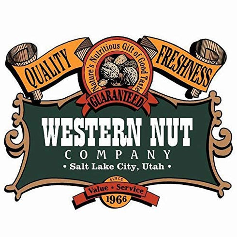 1 lb Western Nut Heritage Gift Box, Gift Wrapped Roasted & Salted Whole Cashews