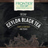 CO2 1 lb. Frontier Co-op Ceylon (Broken Orange Pekoe) Decaf., Kosher | Bulk Bag | Camellia sinensis L.