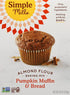 9 (Pack 2) Simple Mills Almond Flour Baking Mix, Pumpkin Muffin & Bread Mix - Gluten Free, Plant Based, Paleo Friendly