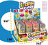 16 Raindrop Ice Cream Candy - Piece Display