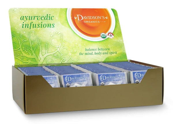 Davidson's Organics, Ayurvedic Infusions, Sleep, 100-count Individually Wrapped Tea Bags