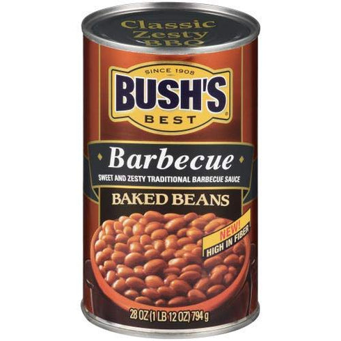 BUSH's Barbecue Baked Beans - 28oz (Pack of 2)