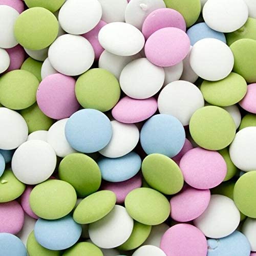 Bayside Candy Mint Lentils - Mini Pastel Chocolate Mint Lentils - Pastel