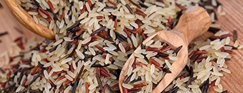 Sanmac Farms (2 LB) Wild-Rice-Gourmet-Blend-Black-Brown-and-Red-GMO-free-Premium-Quality