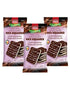 Just Grown 2.6 oz, Pack 3 Chocolate Covered Rice Cakes Squares, Whole Grain, Dairy Free, Gluten Free, Kosher, Low