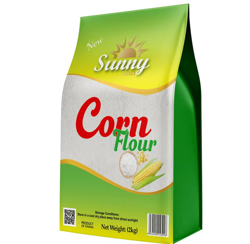 Sunny Gold Corn Flour, 10 Lbs (4.5kg), Baking and Cooking Ingredient