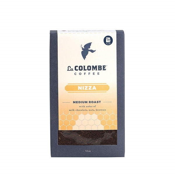 La Colombe Nizza Medium Roast Drip Grind Ground Coffee, 12 Ounce Pack with Notes of Milk Chocolate & Nuts