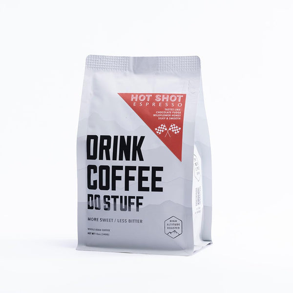 DRINK COFFEE DO STUFF, Blend, 2 Pound Bag, Whole Bean, Espresso Roast,