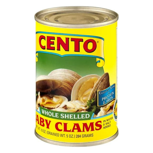 10 oz Cento Whole Baby Clams - Can
