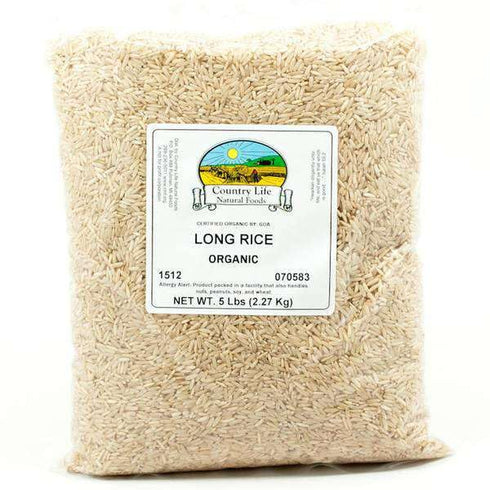 Organic Long Grain Brown Rice - Crux Ingredients USA - Firm Texture
