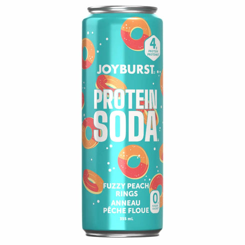 Generic Pack 15 Pack (355 mL Gummy 0g 4g Protein Soda Variety - Cans) - Bear, Fuzzy Peach & Cotton Candy Flavors