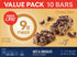 14.1 oz, 10 (Pack 2) Fiber One Chewy Bars, Oats & Chocolate, Fiber Snacks, ct
