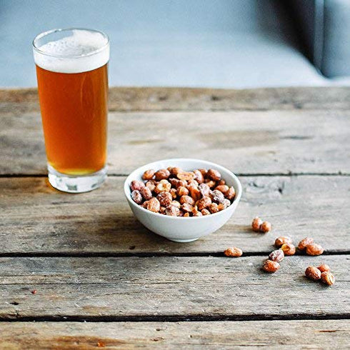 12oz (Pack 3) BEER NUTS Original Peanuts - Travel Size Sweet & Salty Bar Nuts - Gluten Free, Kosher, Low Sodium Peanut