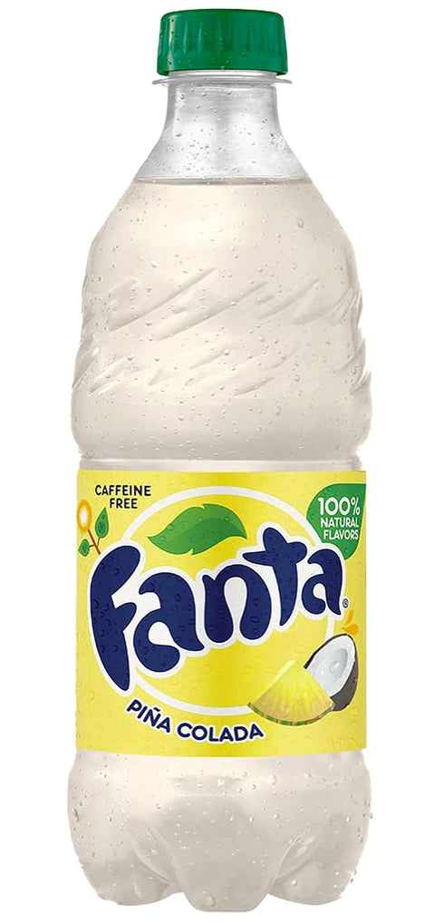 Fanta Soda Pack, 20 Oz (Pack 8, 160 Oz), 20 Oz (Pack 8) Fanta Orange Soda, Berry, Grape, Strawberry, Pina Colada