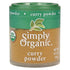 0.53 oz Simply Organic Curry Powder, Certified Organic |