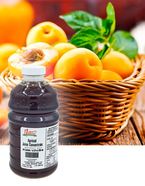 100% 1 (1/32 oz Nature Blessed Pure Apricot Fruit Juice Concentrate - Quart fl bottle), Applications: Home Wine Making