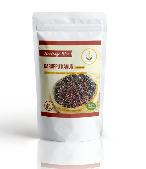 2 Lbs (Pack 1) Shastha Herritage Rice - Karuppu Kavuni
