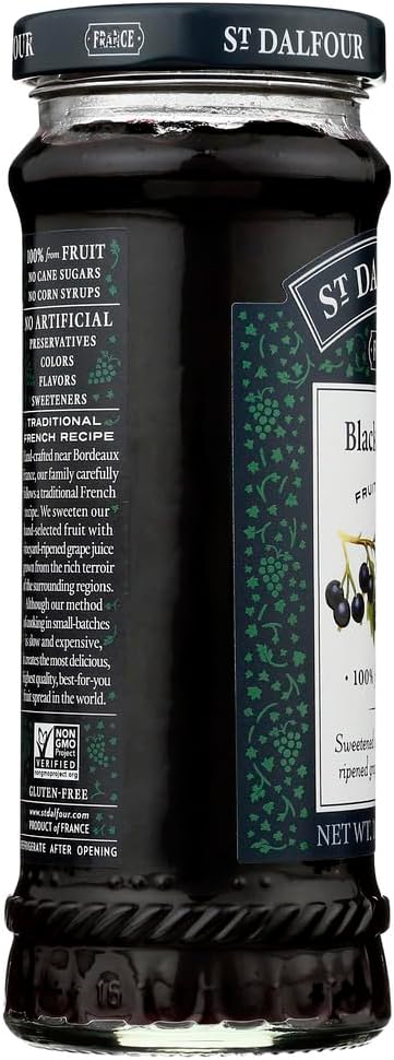 10 OZ, 6 ST DALFOUR CONSERVE BLCK CURRANT, PK