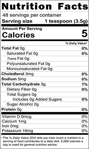 Keto Sprinkles, 6 oz. Larger Value Size, Dye Free, Non-GMO, Vegan, Gluten Free, Sugar Free Sprinkles