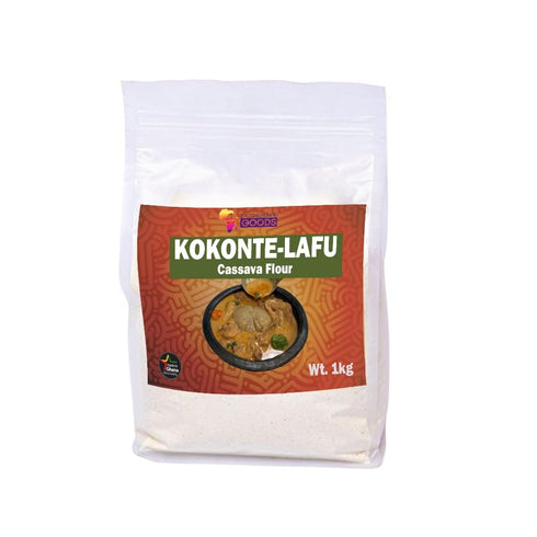 Motherland Goods Kokonte Flour (Lafun) 100% Natural Cassava Flour Gluten-Free, Non-GMO No Preservatives Perfect