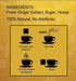 2.64 (5 GT Instant Crystal Honey Ginger Tea, Ounces Pouches)