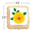 Summer 24 Pack Flower Cookies Sunflower Daisy Party Favors Individually Wrapped Gift basket Decorated Sugar Cookies